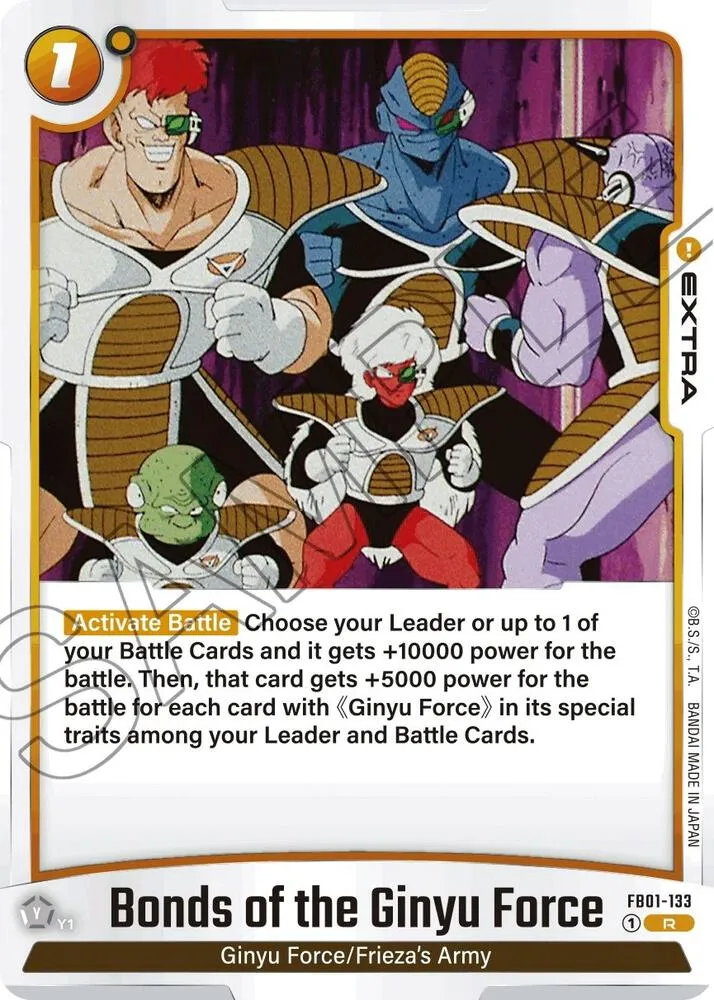 Bonds of the Ginyu Force — Awakened Pulse — Dragon Ball Super: Fusion World
