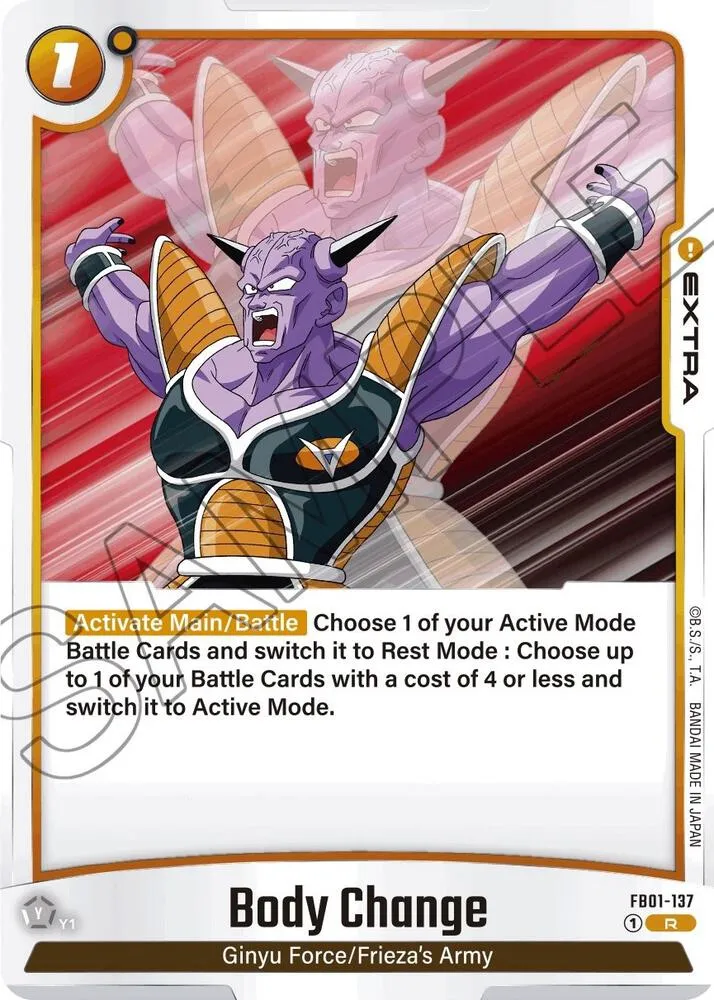 Body Change — Awakened Pulse — Dragon Ball Super: Fusion World