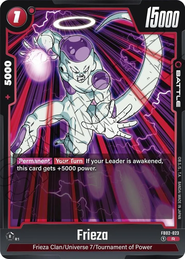 Frieza -  FB02-023 — Blazing Aura — Dragon Ball Super: Fusion World
