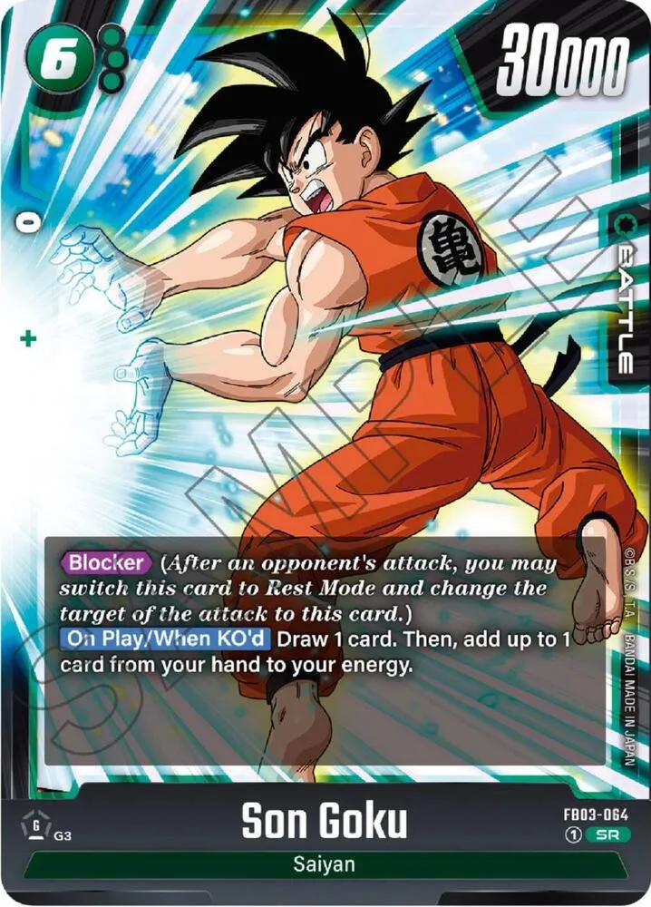 Son Goku - FB03-064 — Raging Roar — Dragon Ball Super: Fusion World