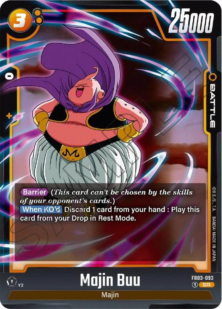 Majin Buu - FB03-093 — Raging Roar — Dragon Ball Super: Fusion World