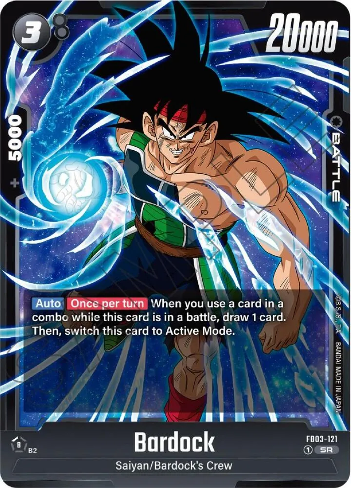 Bardock — Raging Roar — Dragon Ball Super: Fusion World