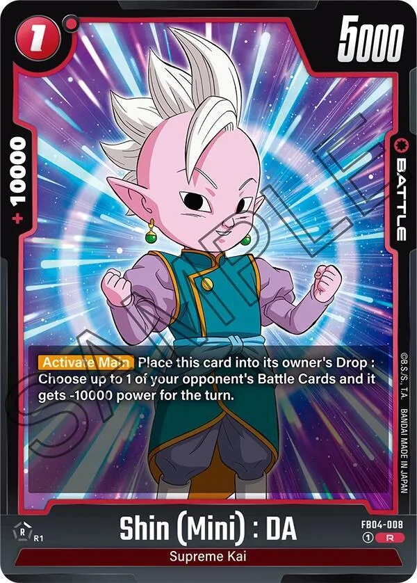 Shin (Mini) : DA — Ultra Limit — Dragon Ball Super: Fusion World