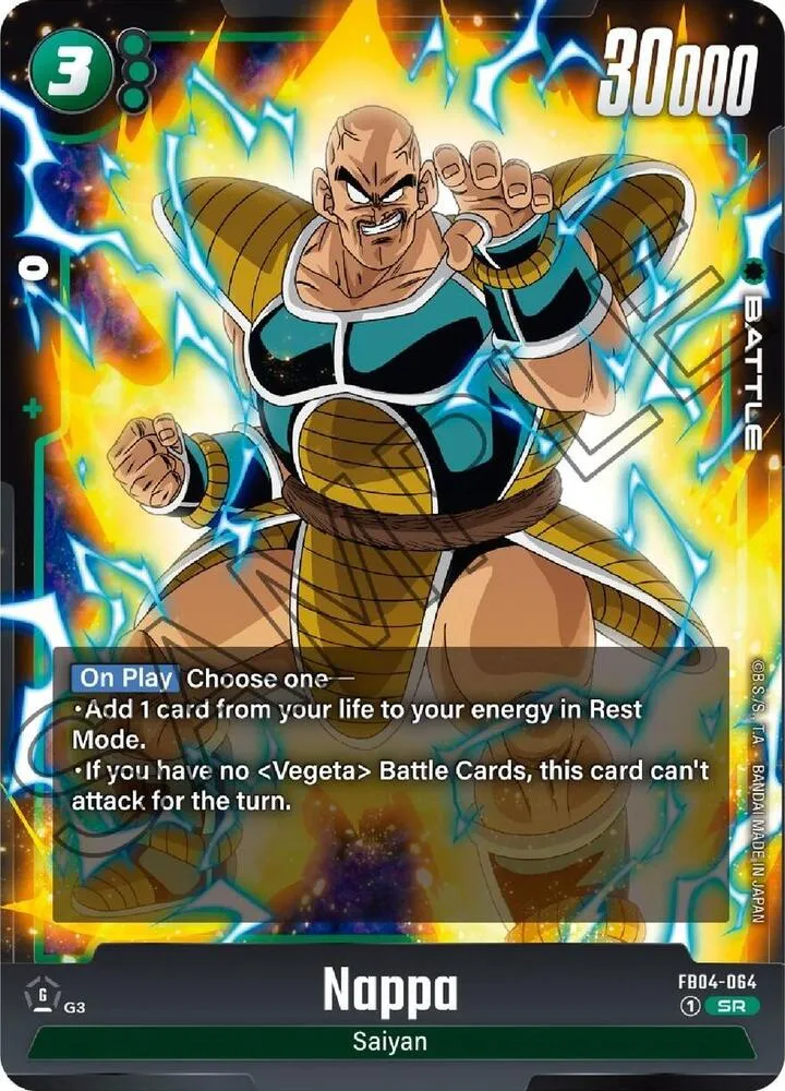 Nappa - FB04-064 — Ultra Limit — Dragon Ball Super: Fusion World