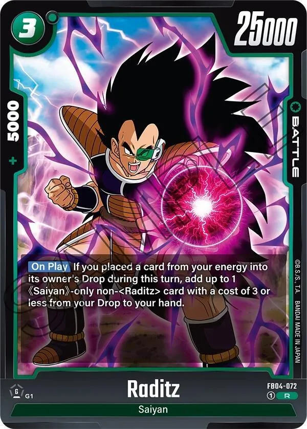 Raditz — Ultra Limit — Dragon Ball Super: Fusion World