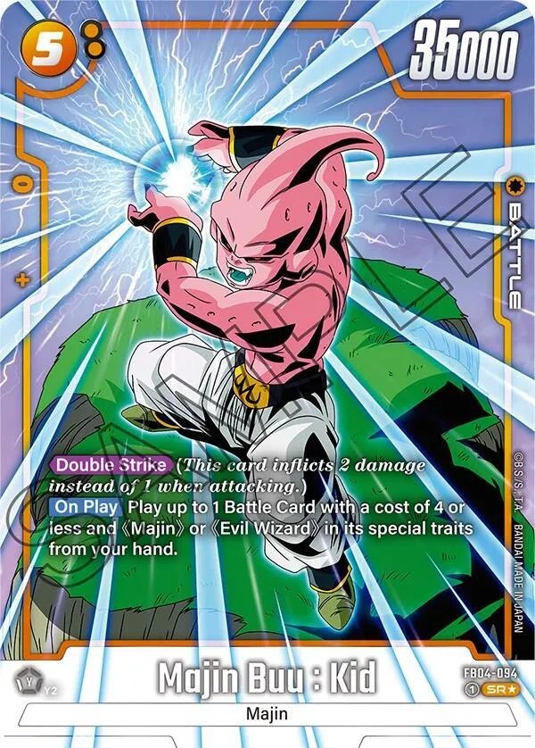 Majin Buu : Kid - FB04-094 (Alternate Art) — Ultra Limit — Dragon Ball Super: Fusion World