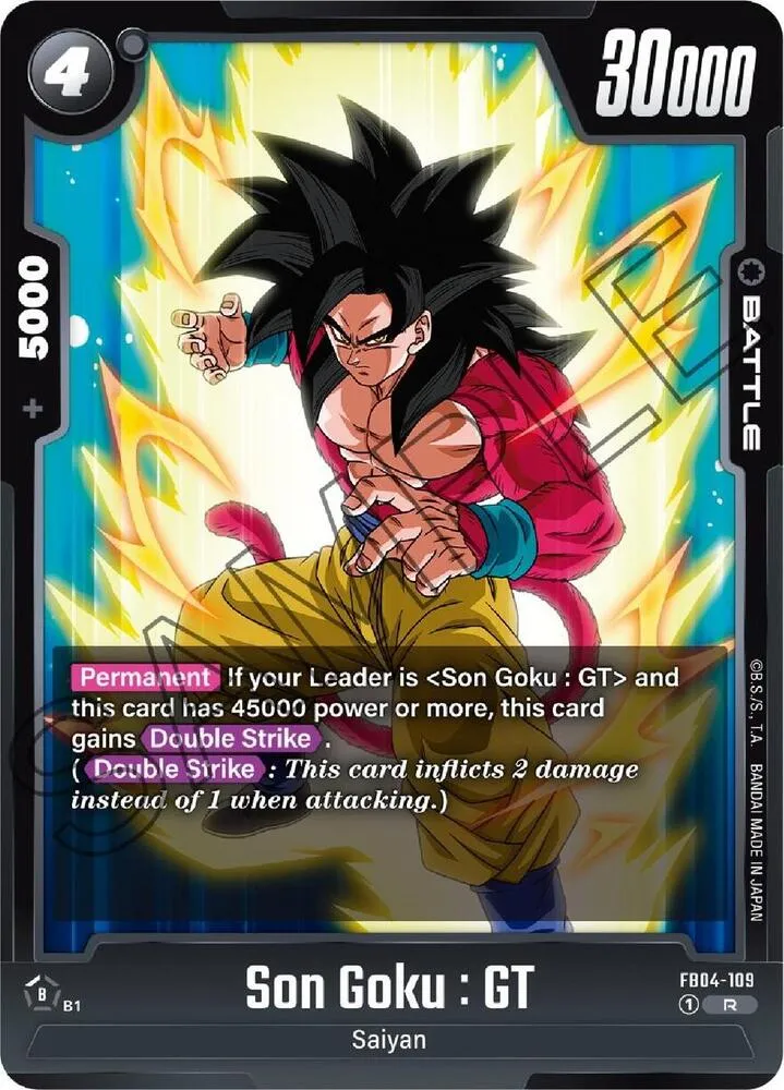 Son Goku : GT — Ultra Limit — Dragon Ball Super: Fusion World