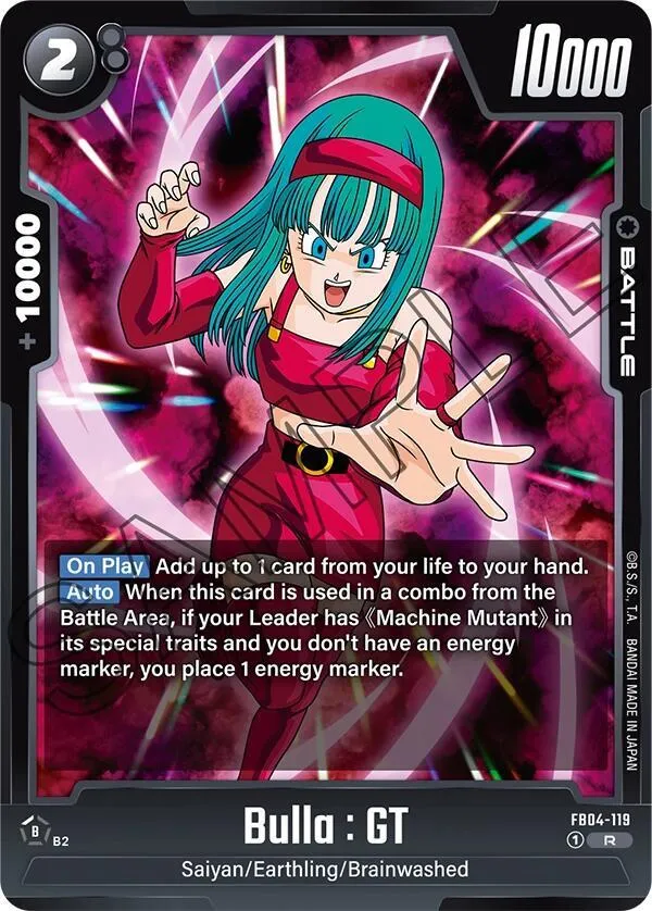 Bulla : GT — Ultra Limit — Dragon Ball Super: Fusion World