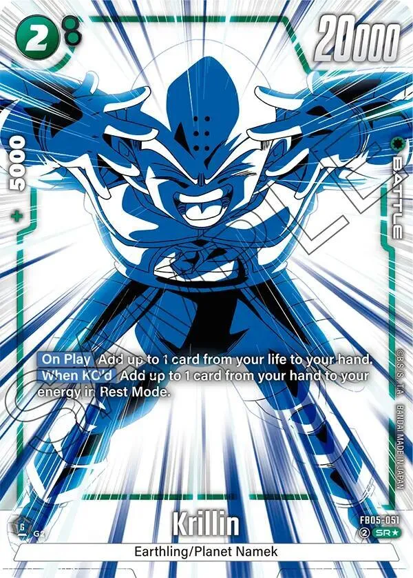 Krillin (Alternate Art) — New Adventure — Dragon Ball Super: Fusion World