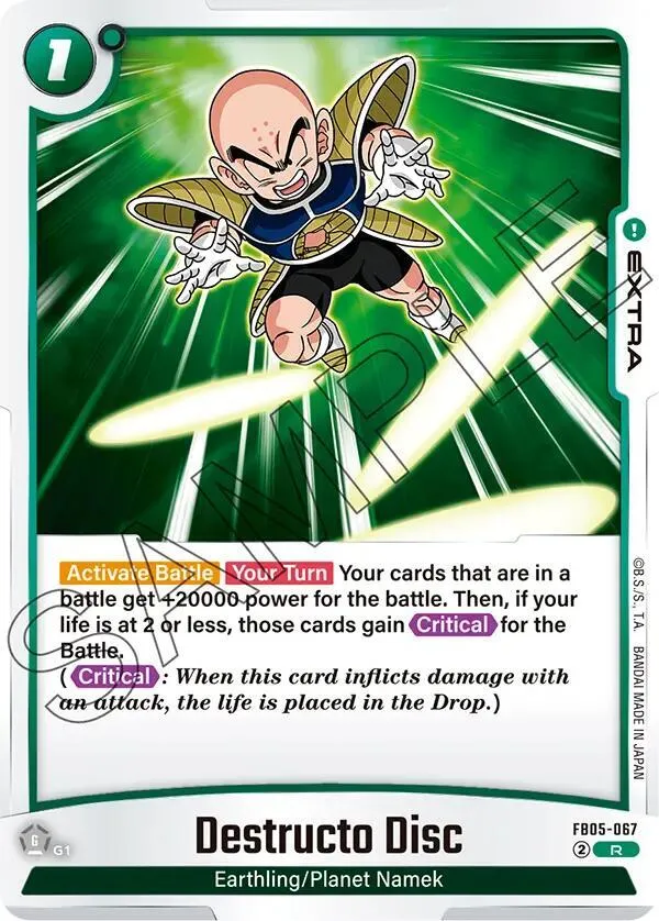 Destructo Disc — New Adventure — Dragon Ball Super: Fusion World