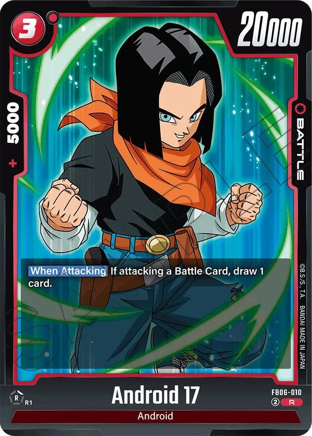 Android 17 - FB06-010 — Rivals Clash — Dragon Ball Super: Fusion World