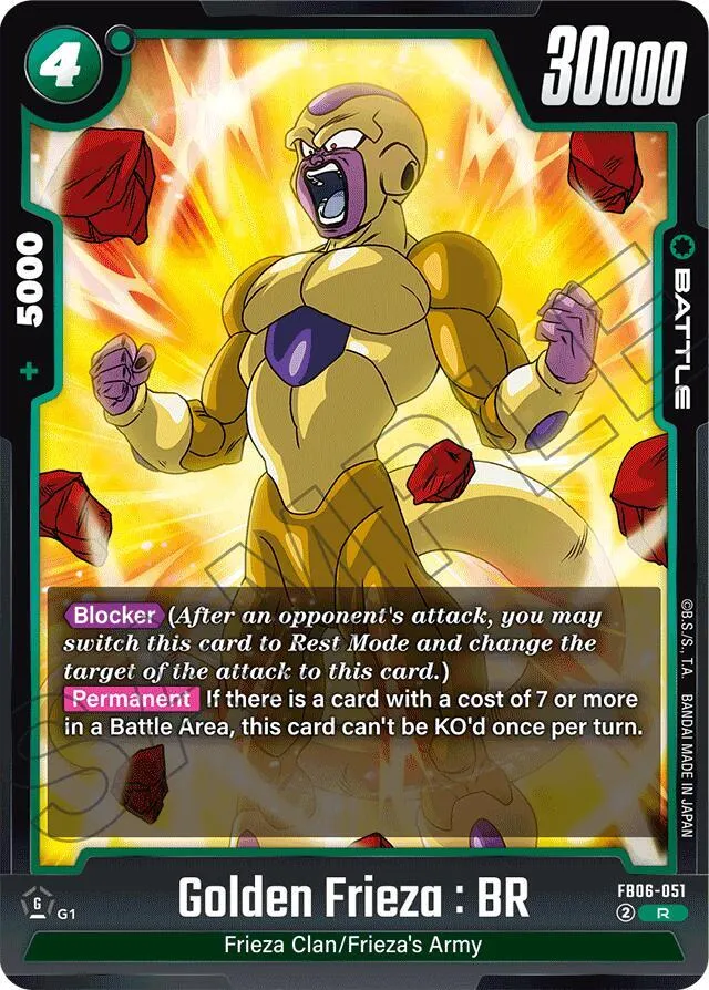 Golden Frieza : BR — Rivals Clash — Dragon Ball Super: Fusion World