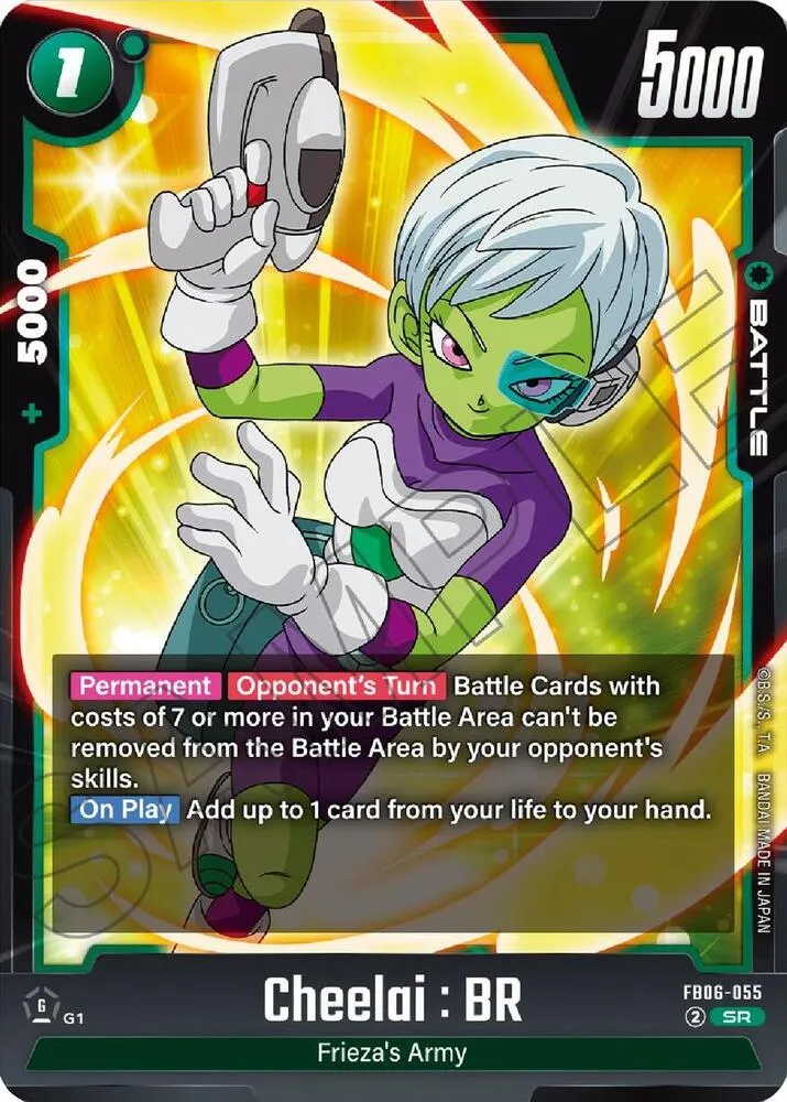 Cheelai : BR - FB06-055 — Rivals Clash — Dragon Ball Super: Fusion World