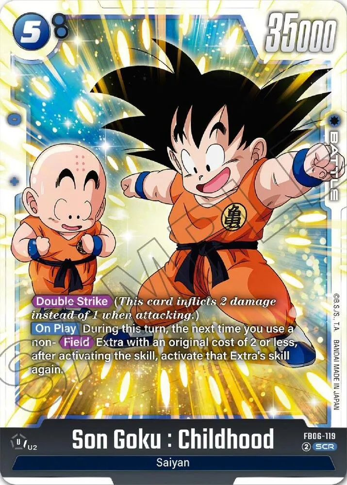 Son Goku : Childhood - FB06-119 from Rivals Clash - Dragon Ball Super: Fusion World