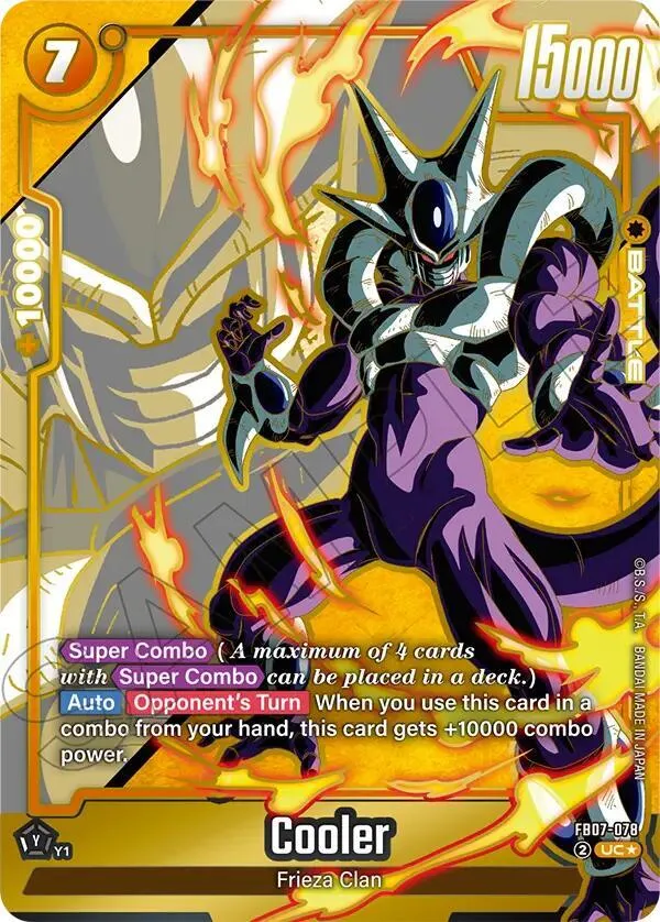 Cooler - FB07-078 (Alternate Art) from Wish For Shenron - Dragon Ball Super: Fusion World