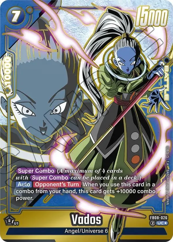 Vados (Alternate Art) — Saiyan's Pride — Dragon Ball Super: Fusion World