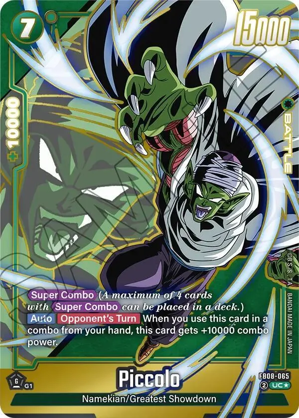 Piccolo - FB08-065 (Alternate Art) — Saiyan's Pride — Dragon Ball Super: Fusion World