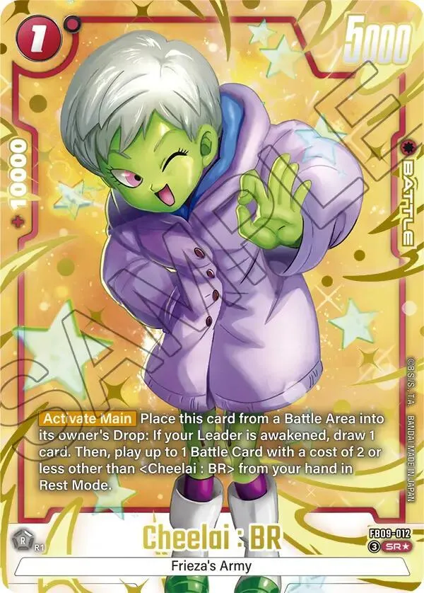Cheelai : BR (Alternate Art) — Dual Evolution — Dragon Ball Super: Fusion World