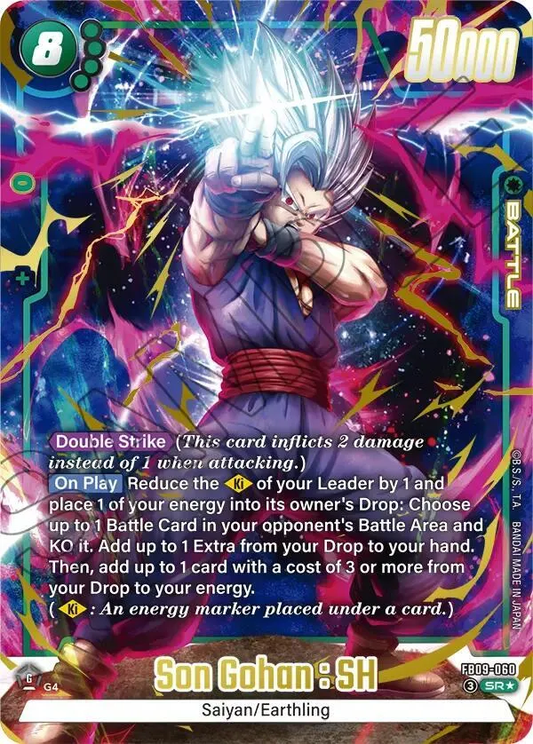 Son Gohan : SH - FB09-060 (Alternate Art) — Dual Evolution — Dragon Ball Super: Fusion World