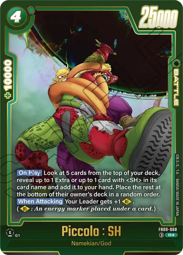 Piccolo : SH - FB09-068 (Alternate Art) — Dual Evolution — Dragon Ball Super: Fusion World