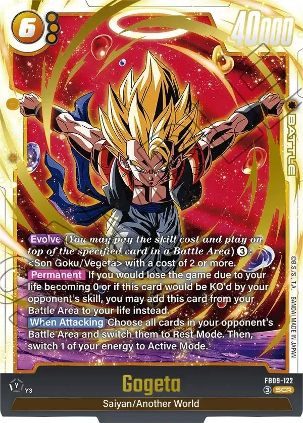 Gogeta — Dual Evolution — Dragon Ball Super: Fusion World