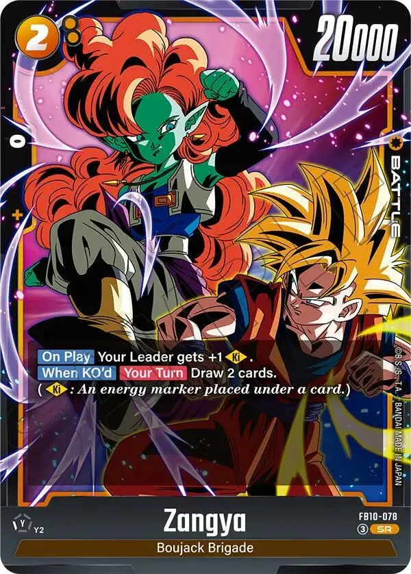 Zangya - FB10-078 — Cross Force — Dragon Ball Super: Fusion World
