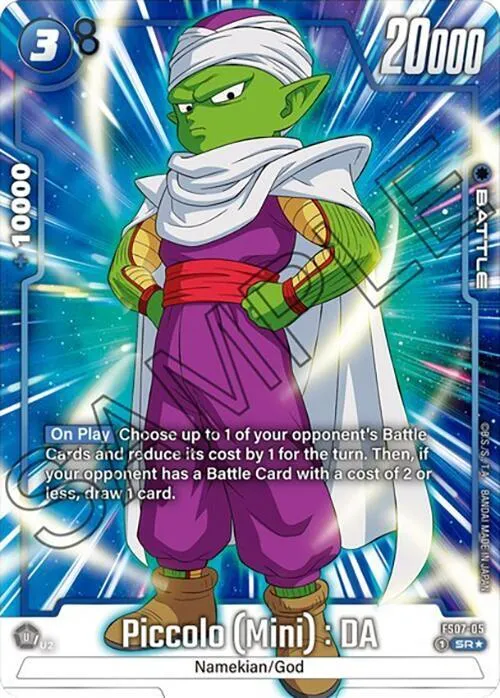 Piccolo (Mini) : DA (Bonus Pack Alternate Art) — Starter Deck 7: Vegeta (Mini) — Dragon Ball Super: Fusion World