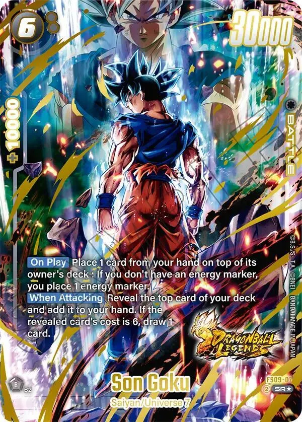 Son Goku (Bonus Pack Alternate Art) — Starter Deck 9: Shallot — Dragon Ball Super: Fusion World