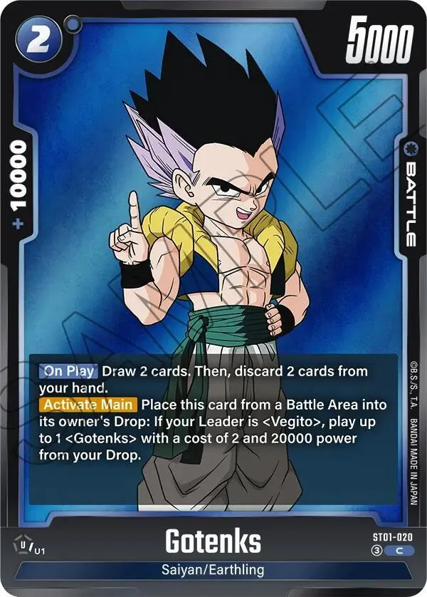 Gotenks - ST01-020 — Story Booster 01 — Dragon Ball Super: Fusion World