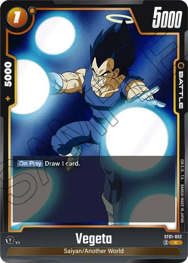 Vegeta - ST01-052 — Story Booster 01 — Dragon Ball Super: Fusion World