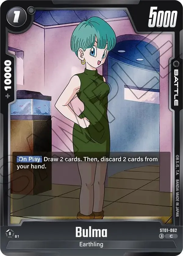 Bulma — Story Booster 01 — Dragon Ball Super: Fusion World