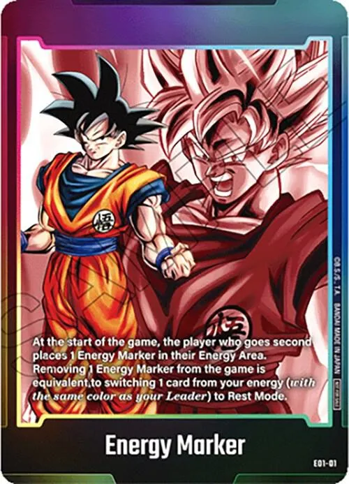 Energy Marker (E01-01) — Fusion World Energy Markers — Dragon Ball Super: Fusion World