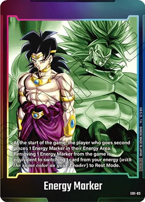 Energy Marker (E01-03) — Fusion World Energy Markers — Dragon Ball Super: Fusion World
