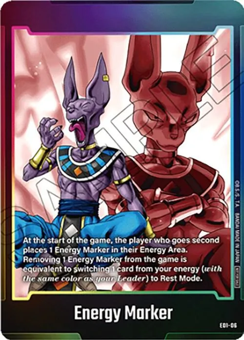 Energy Marker (E01-06) — Fusion World Energy Markers — Dragon Ball Super: Fusion World