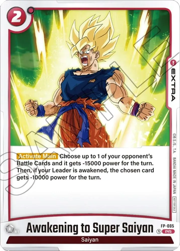 Awakening to Super Saiyan - FP-005 — Fusion World Promotion Cards and Packs — Dragon Ball Super: Fusion World