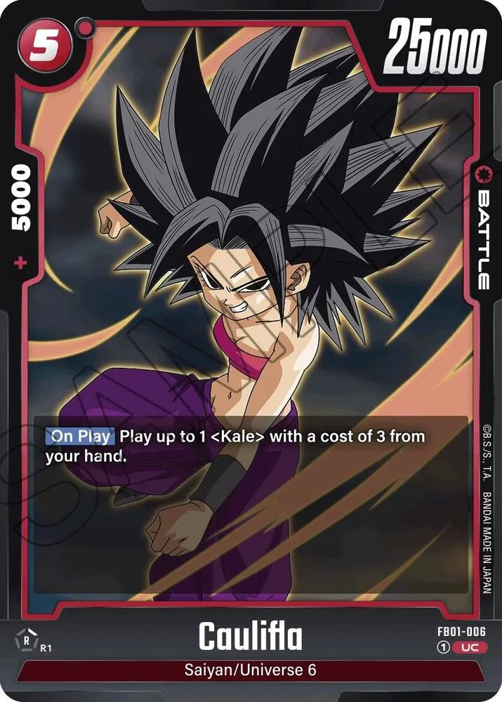 Caulifla — Awakened Pulse — Dragon Ball Super: Fusion World