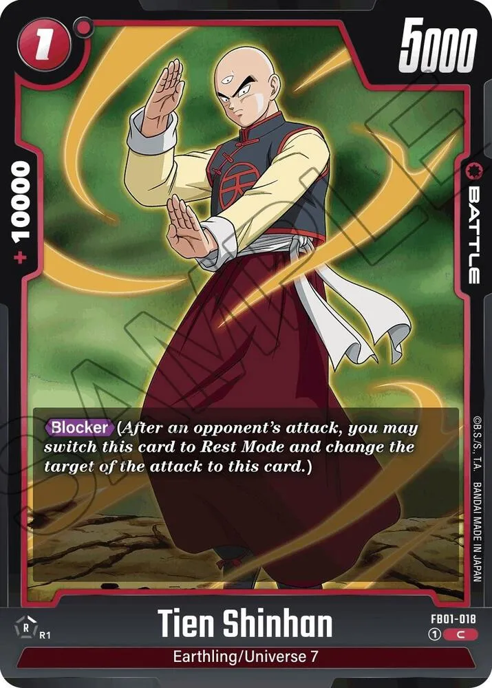 Tien Shinhan - FB01-018 — Awakened Pulse — Dragon Ball Super: Fusion World