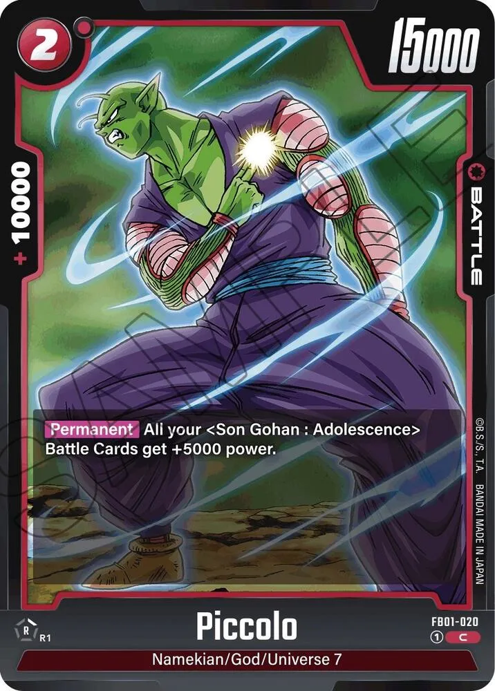 Piccolo - FB01-020 — Awakened Pulse — Dragon Ball Super: Fusion World