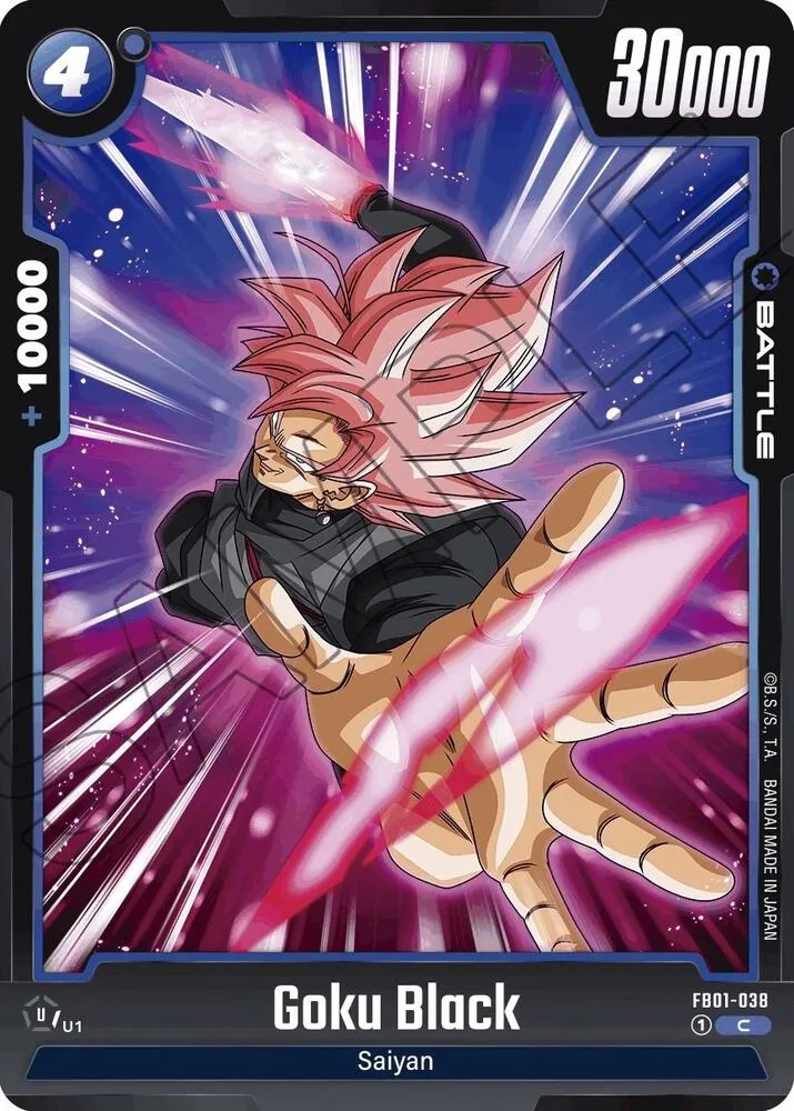 Goku Black - FB01-038 — Awakened Pulse — Dragon Ball Super: Fusion World
