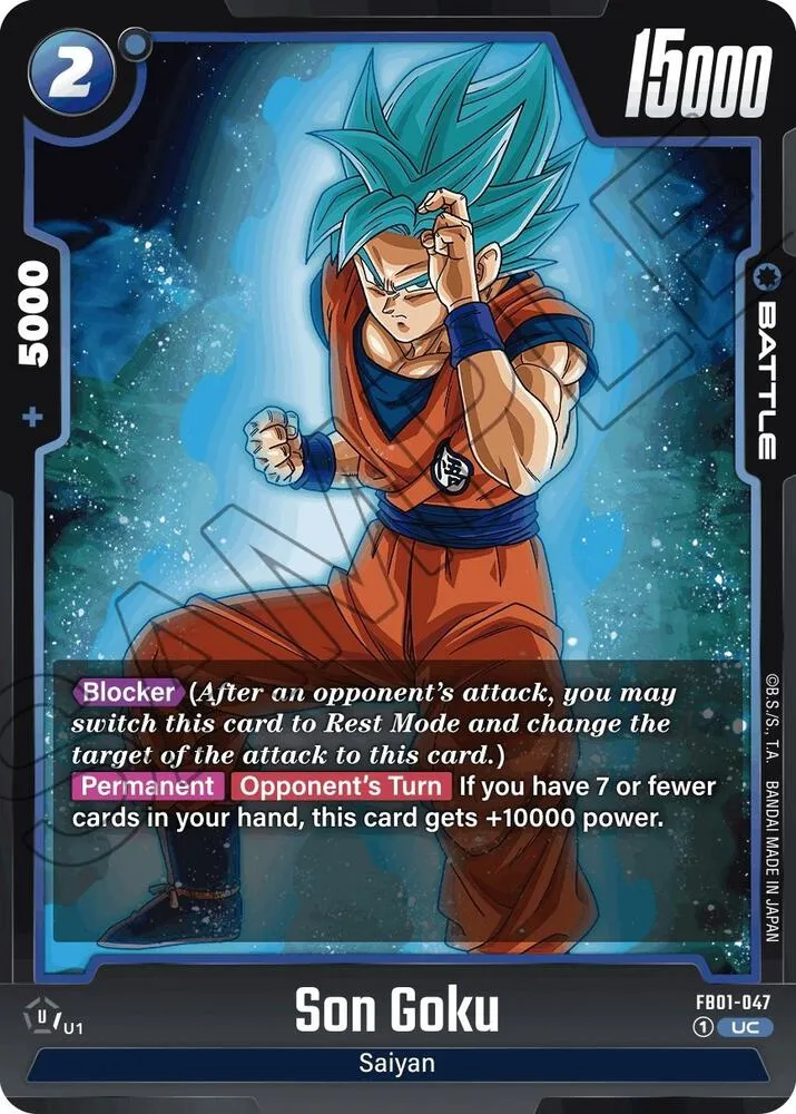 Son Goku - FB01-047 — Awakened Pulse — Dragon Ball Super: Fusion World