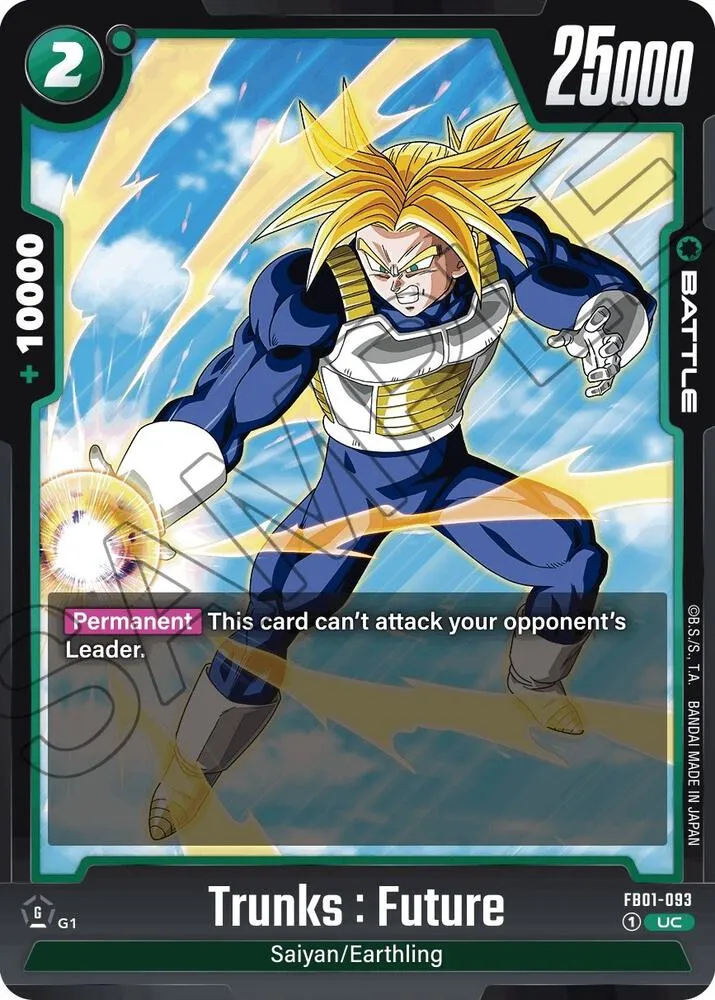 Trunks : Future - FB01-093 — Awakened Pulse — Dragon Ball Super: Fusion World