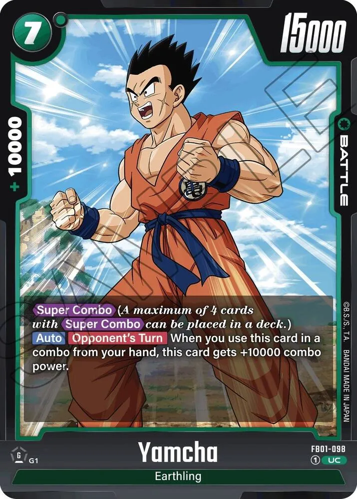Yamcha — Awakened Pulse — Dragon Ball Super: Fusion World