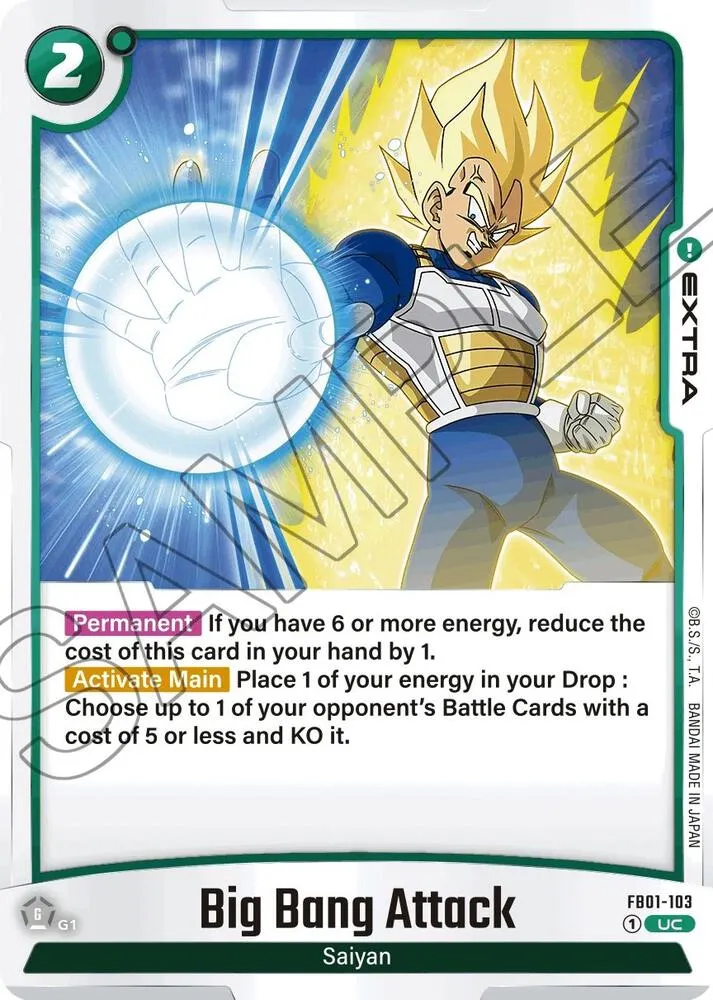 Big Bang Attack — Awakened Pulse — Dragon Ball Super: Fusion World