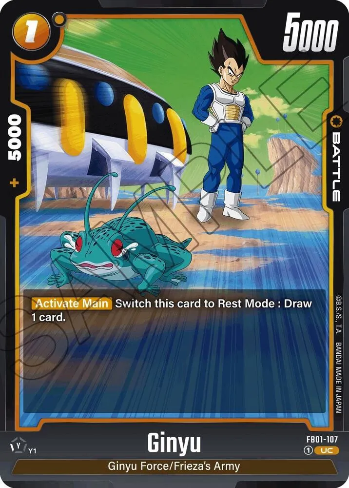 Ginyu - FB01-107 — Awakened Pulse — Dragon Ball Super: Fusion World
