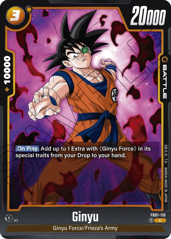 Ginyu - FB01-110 — Awakened Pulse — Dragon Ball Super: Fusion World