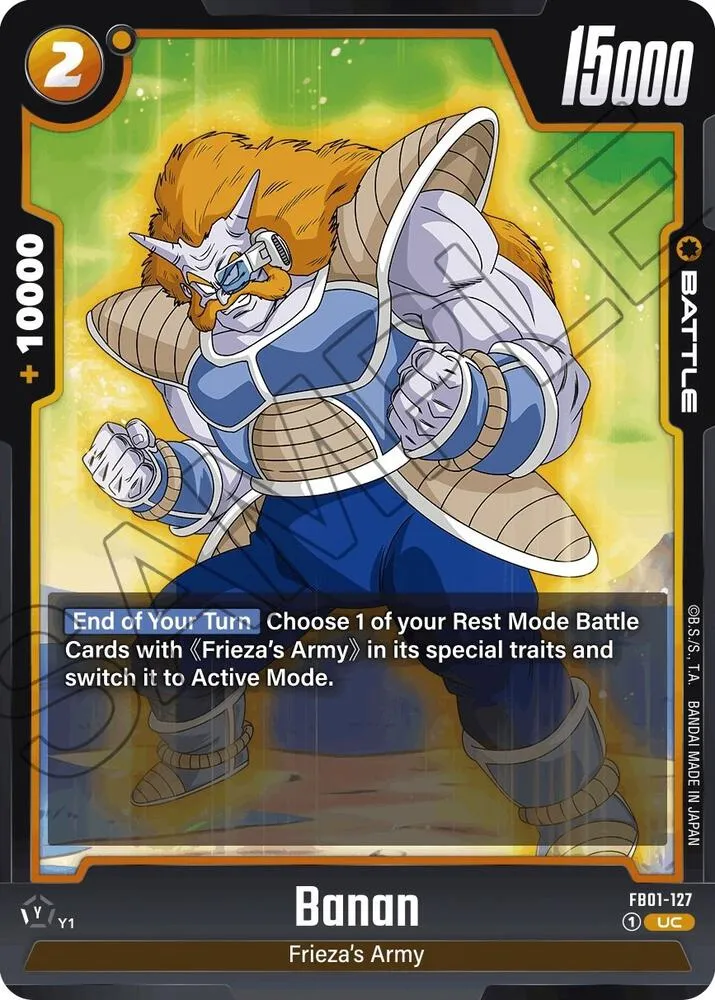 Banan — Awakened Pulse — Dragon Ball Super: Fusion World