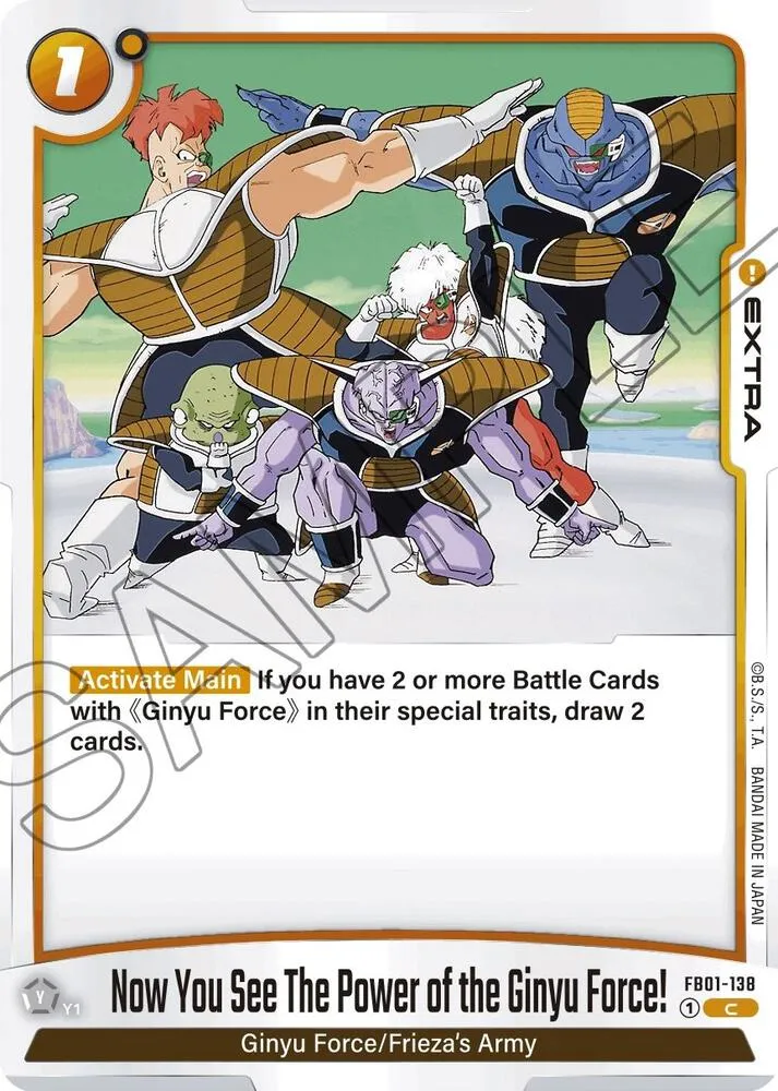Now You See The Power of the Ginyu Force! — Awakened Pulse — Dragon Ball Super: Fusion World
