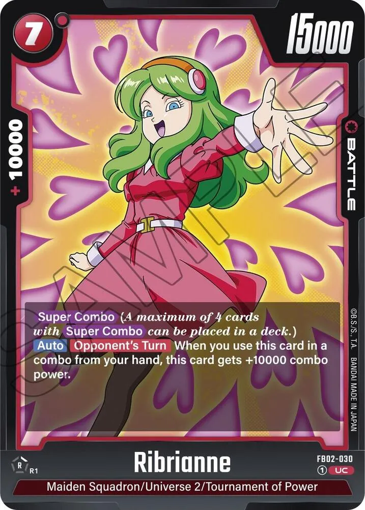 Ribrianne - FB02-030 — Blazing Aura — Dragon Ball Super: Fusion World