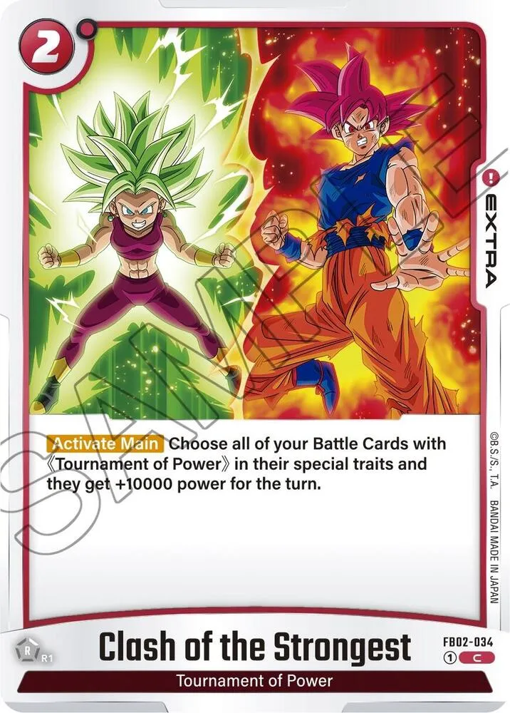 Clash of the Strongest — Blazing Aura — Dragon Ball Super: Fusion World
