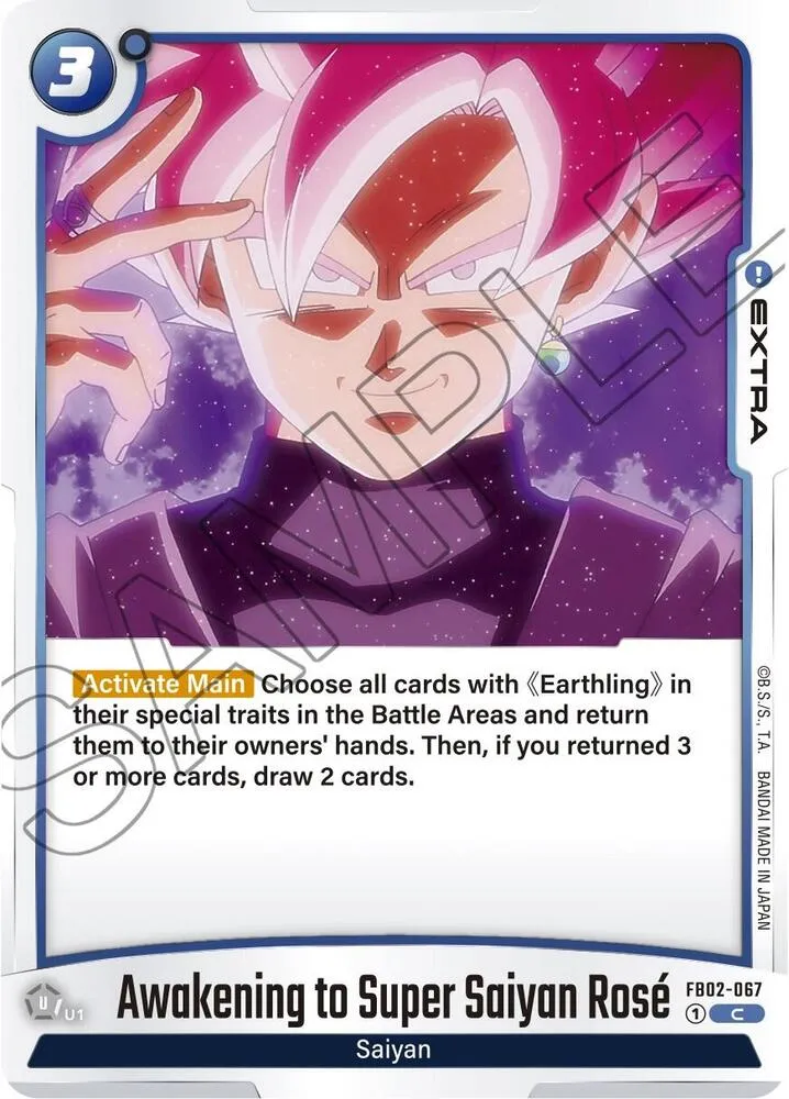 Awakening to Super Saiyan Rose — Blazing Aura — Dragon Ball Super: Fusion World